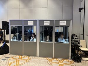 interpreter simultaneous booth